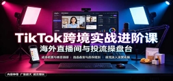 TikTok�羳ʵս���׿Σ��ɱ�������Ŀ���У�ѡƷ������Ͷ��������Ӫ