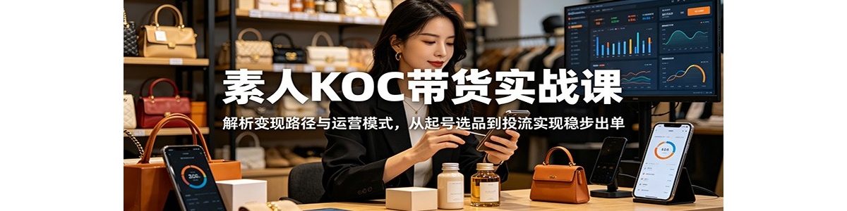 ����KOC����ʵս�Σ���������·������Ӫģʽ�������ѡƷ��Ͷ��ʵ���Ȳ���