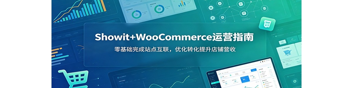 Showit+WooCommerce��Ӫָ�ϣ���������վ�㻥�����Ż�ת����������Ӫ��