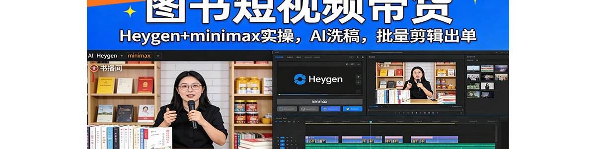 ͼ�����Ƶ������Heygen+minimaxʵ�٣�AIϴ�� ��������������