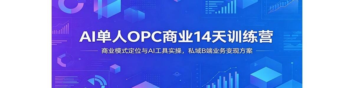 AI����OPC��ҵ14��ѵ��Ӫ����ҵģʽ��λ��AI����ʵ�٣�˽��B��ҵ����ַ���