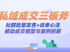 私域成交三板斧：社群批量发售+谈单心法，被动成交模型与案例拆解