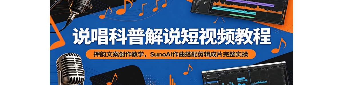 ˵�����ս�˵����Ƶ�̳̣�Ѻ���İ�������ѧ��SunoAI�������������Ƭ����ʵ