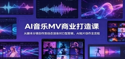 AI����MV��ҵ����Σ��ӽű��־���������̬��Ⱦ�Կ��ͼ�����AI��Ƭ����ȫ��