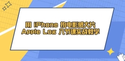 iPhoneĵӰдƬApple Log 8ڿʵսѧμ+زģ