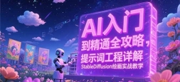 AIŵͨȫԣʾʹ⣬StableDiffusion滭ʵսѧ