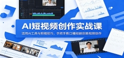 AI����Ƶ����ʵս�Σ�����AI������������ɣ��ְ��ֽ̿ڲ��̾紴����Ƶ����