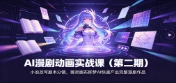 AI���綯��ʵս�Σ��ڶ���)��С˵��д�籾�־������黭������AI���ٲ�����